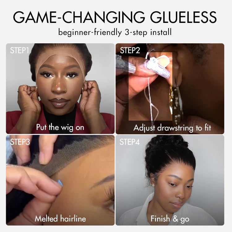 Signature 360 Lace Water Wave Wig | Glueless Human Hair